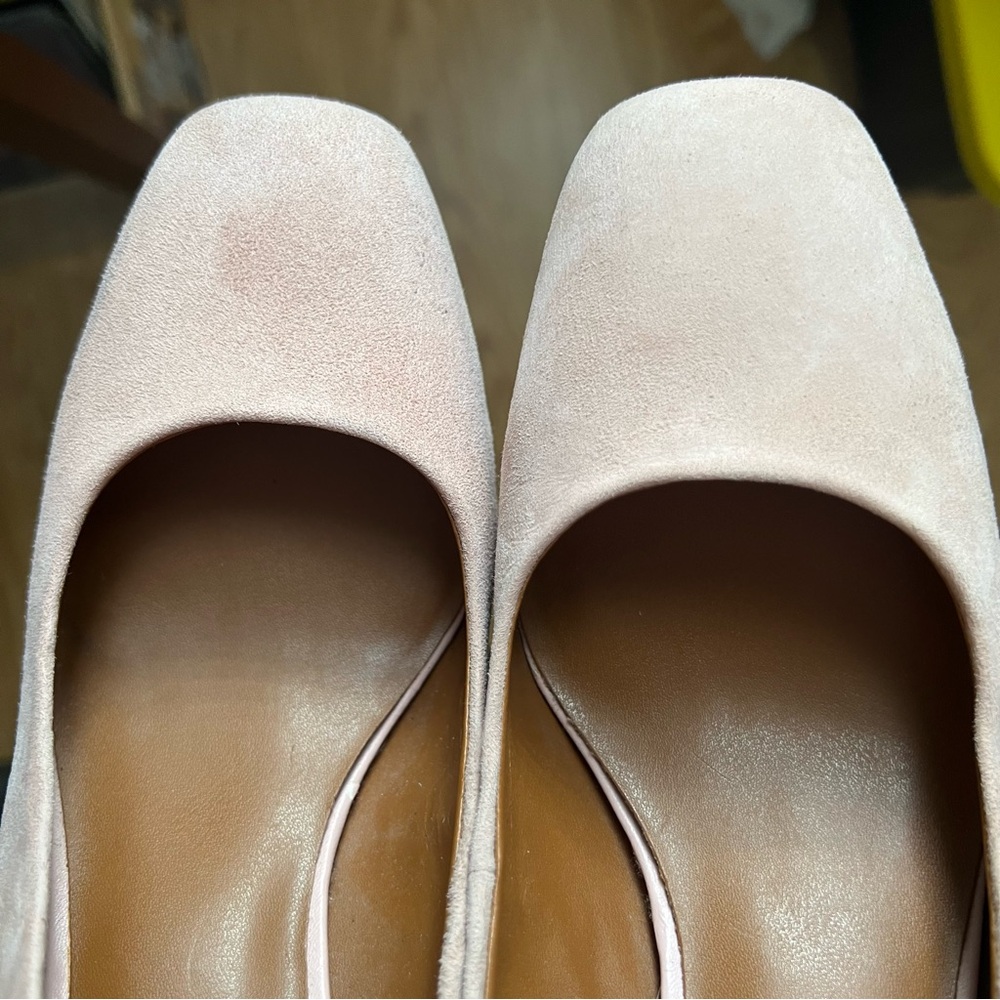 H by Halston Whitney Blush Block Heel Shoes Women’s Size 7 - Picture 11 of 16